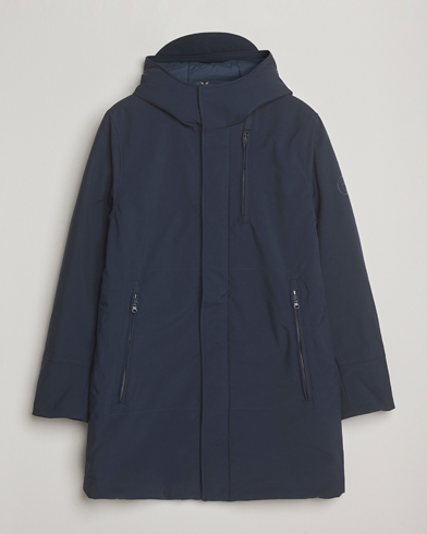 KnowledgeCotton Apparel Climateshell Padded Jacket Navy – Blu