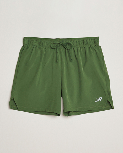 New Balance Running Athletics 5 RC Shorts Dark Alpine Green – Verde