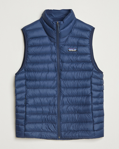 Patagonia Down Sweater Vest New Navy – Blu