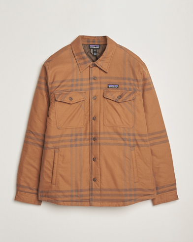 Patagonia Lightweigt Insulated Fjord Flannel Shirt Deer Brown – Marrone