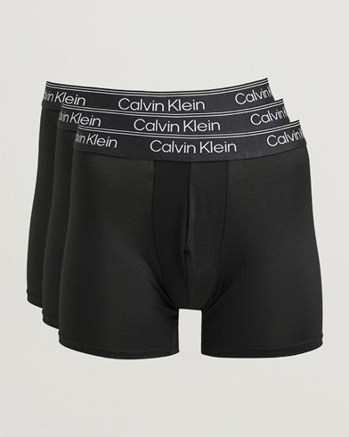 Calvin Klein 3-Pack Micro Stretch Boxer Brief Black – Nero