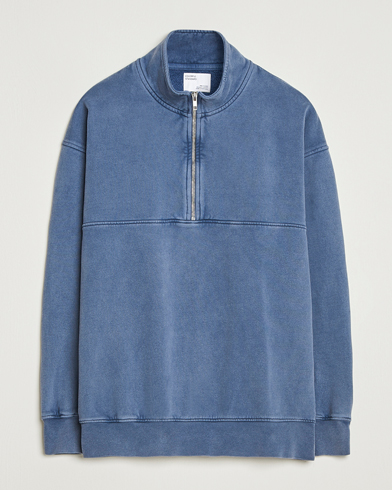 Colorful Standard Classic Organic Half-Zip Neptune Blue – Blu