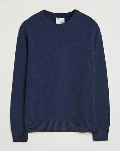 Colorful Standard Classic Merino Wool Crew Neck Marine Blue – Blu