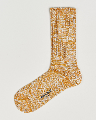 Falke Brooklyn Cotton Sock Old Brass – Giallo