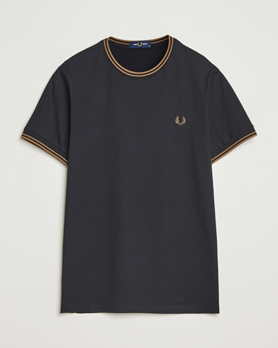 Fred Perry Twin Tipped T-Shirt Black – Nero