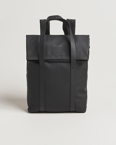 RAINS 2 Way Tote Backpack Black – Nero