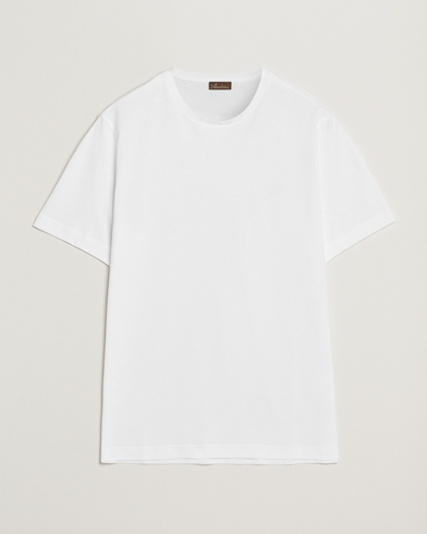 Stenströms Supima Cotton T-Shirt White – Bianco
