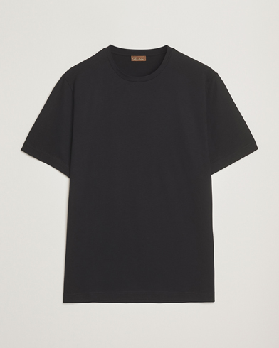 Stenströms Supima Cotton T-Shirt Black – Nero