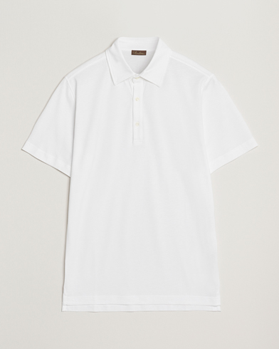 Stenströms Supima Cotton Polo Shirt White – Bianco