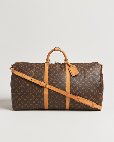 Louis Vuitton Pre-Owned Keepall Bandoulière 60 Monogram – Marrone
