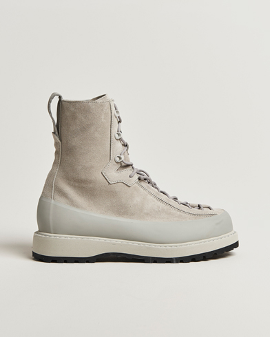 Stone Island Suede Hiking Boots Pearl Grey – Grigio