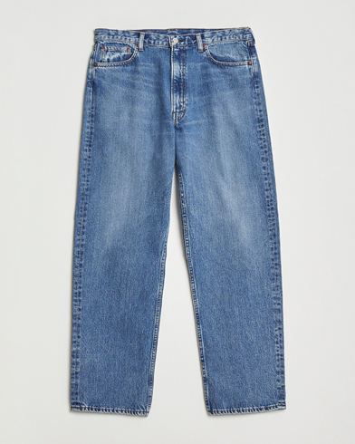 orSlow 101 Dad Fit Jeans Denim Used – Blu