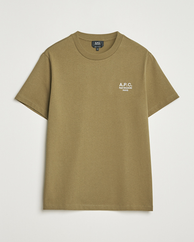 A.P.C. Rue Madame T-Shirt Khaki Green – Verde
