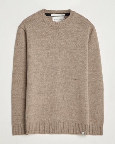 Peregrine Maker's Stitch Merino Crew Light Brown – Marrone