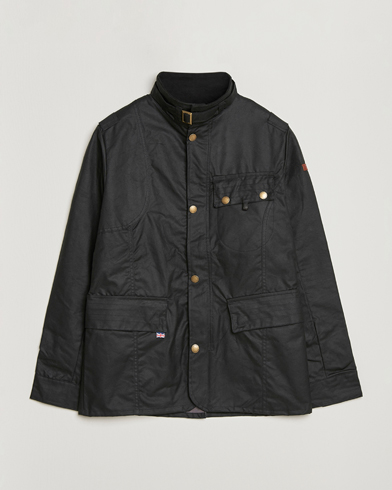 Peregrine Bexley Wax Jacket Black – Nero