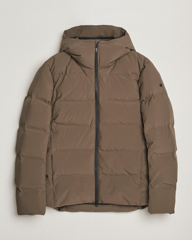 Scandinavian Edition Torrent II Hooded Puffer Jacket Major Brown – Marrone