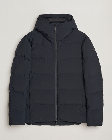 Scandinavian Edition Torrent II Hooded Puffer Jacket Midnight Blue – Blu