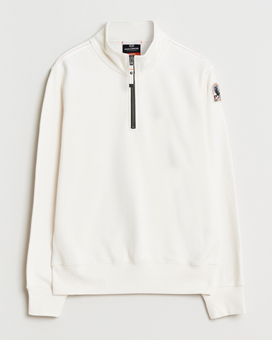 Parajumpers Broad Peak Super Easy Half Zip Sweatshirt Purity – Bianco