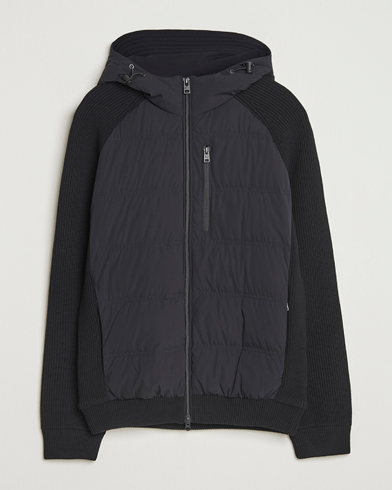 Woolrich Matt Stretch Hybrid Jacket Black – Nero
