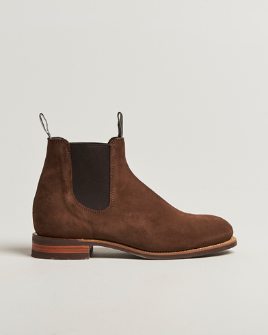 R.M.Williams Comfort Turnout G Boot Brown Suede – Marrone
