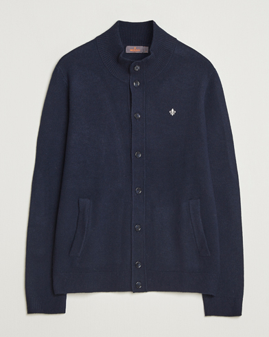 Morris Hertford Button Cardigan Navy – Blu