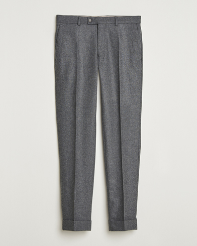 Morris Jack Flannel Trousers Grey – Grigio
