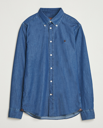 Morris Light Denim Shirt Blue – Blu
