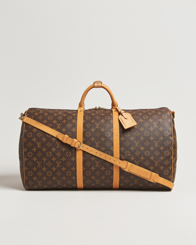 Louis Vuitton Pre-Owned Keepall Bandoulière 60 Monogram – Marrone