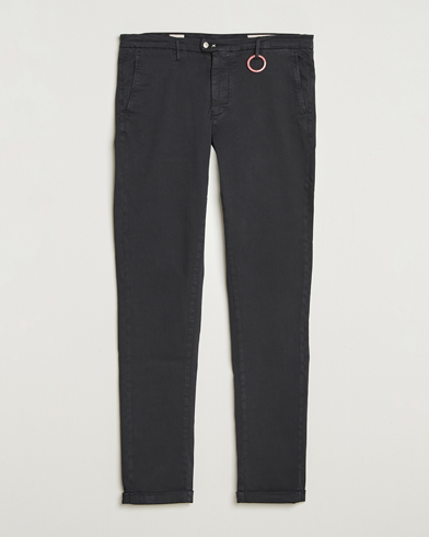 Tramarossa Luis Superstrech Cotton Chino Black – Nero