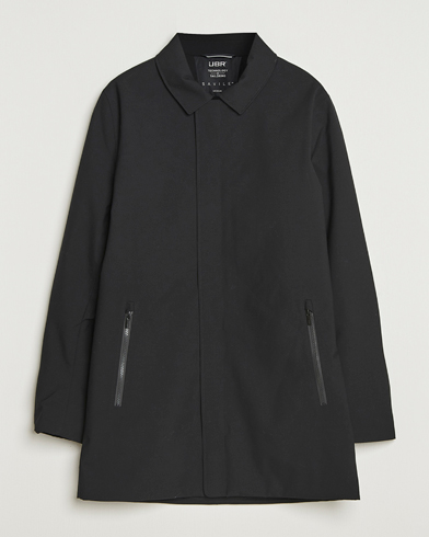 UBR Regulator Coat Savile Black Wool – Nero