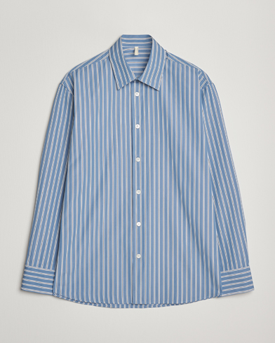 Sunflower Day Shirt Blue Stripe – Blu