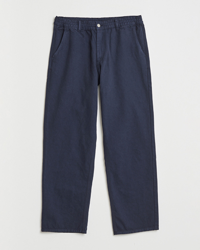 Forét Clay Twill Pants Navy – Blu