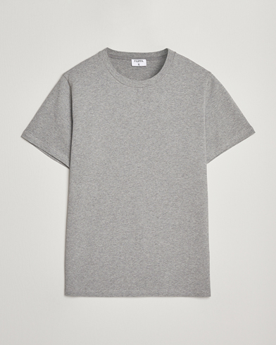 Filippa K Soft Lycra T-Shirt Mid Grey Melange – Grigio