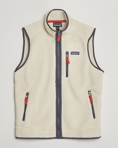 Patagonia Retro Pile Vest Pelican – Bianco