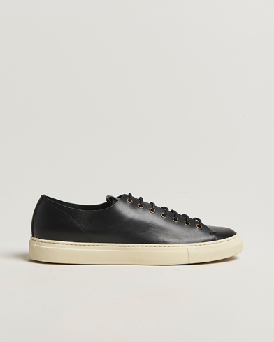 Buttero Tanino Leather Sneaker Black – Nero