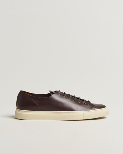 Buttero Tanino Leather Sneaker Dark Brown – Marrone