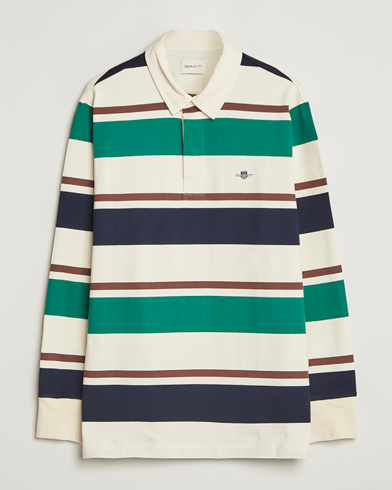 Gant Striped Heavy Rugger Cream Multi – Bianco