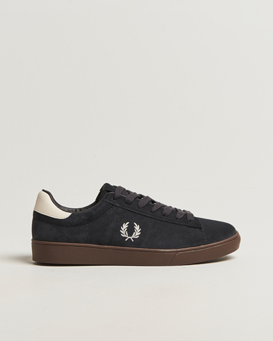 Fred Perry Spencer Suede Sneaker Anchor Grey – Grigio