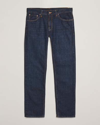 Nudie Jeans Gritty Jackson Jeans Aged Indigo – Blu