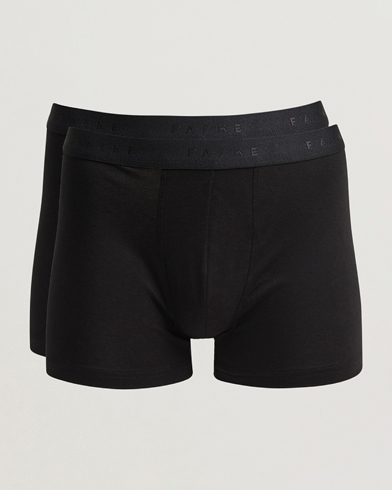 Falke 2-Pack Cotton Boxer Briefs Black – Nero