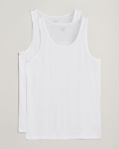 Falke 2-Pack Cotton Tank Top White – Bianco