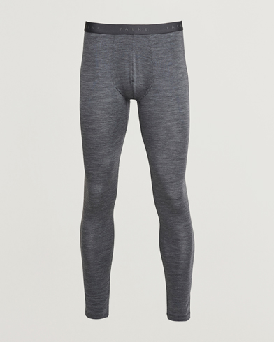 Falke Clima Wool Long Tights Dark Grey Heather – Grigio