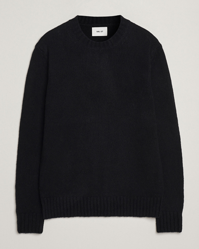 NN07 Lee Wool Knitted Sweater Black – Nero