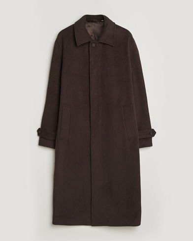 NN07 Gibson Wool Coat Demitasse Brown – Marrone