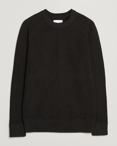 NN07 Jacobo Cotton Knitted Sweater Dusky Port – Marrone