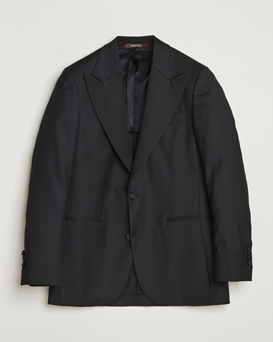 Morris Loro Piana Tuxedo Jacket Black – Nero