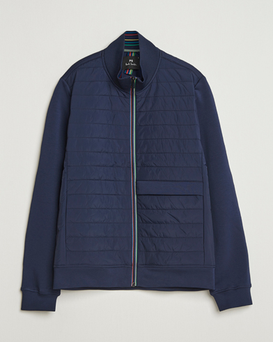 PS Paul Smith Mixed Media Jacket Navy – Blu