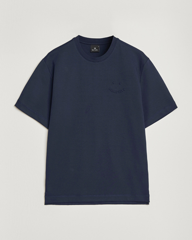 PS Paul Smith Casual Fit Happy T-Shirt Navy – Blu