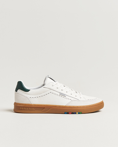 PS Paul Smith Hillstar Leather/Suede Sneaker White – Bianco