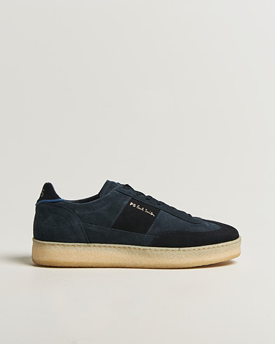 PS Paul Smith Dover Suede Crepe Sole Sneaker Navy – Blu